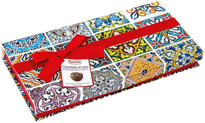 SORINI Praline cu Lapte, Alune si Cereale - Maiolica 270g [1]