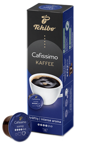 TCHIBO CAFISSIMO Capsule COFFEE Albastru Intense Aroma 10buc 80g [1]