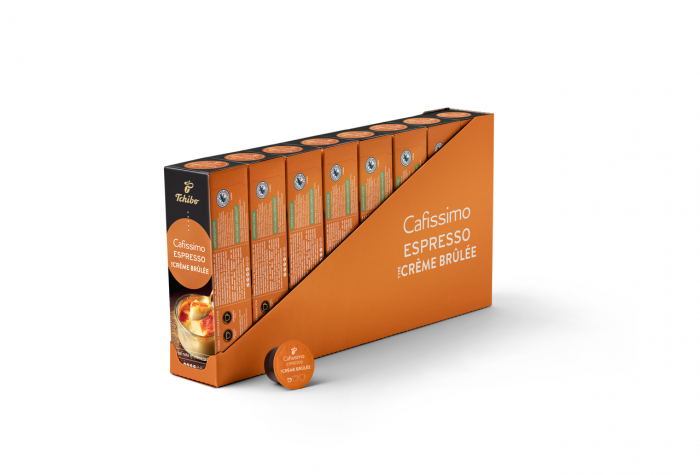 TCHIBO CAFISSIMO Capsule Espresso Creme Brulee - Crema de Zahar Ars 10buc [7]