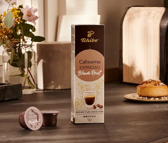 TCHIBO CAFISSIMO Capsule Espresso Blonde Roast 10x8g [2]