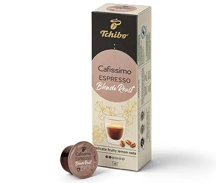 TCHIBO CAFISSIMO Capsule Espresso Blonde Roast 10x8g [1]