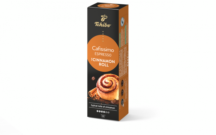 TCHIBO CAFISSIMO Capsule Espresso  cu Scortisoara Cinnamon Roll 10buc [3]