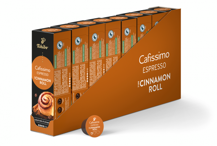 TCHIBO CAFISSIMO Capsule Espresso  cu Scortisoara Cinnamon Roll 10buc [5]
