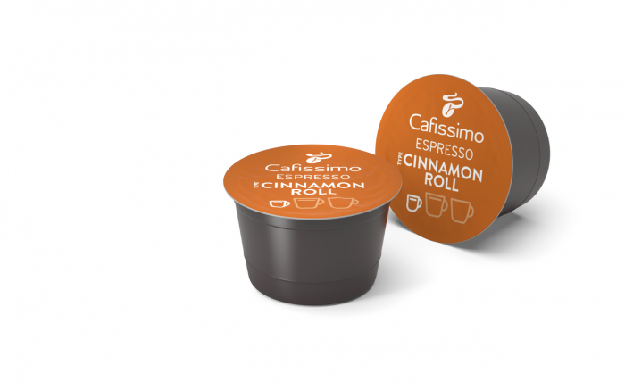 TCHIBO CAFISSIMO Capsule Espresso  cu Scortisoara Cinnamon Roll 10buc [6]