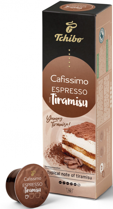 TCHIBO CAFISSIMO Capsule Espresso Tiramisu 80g [1]