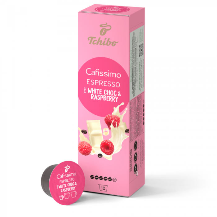 TCHIBO CAFISSIMO Capsule Espresso White Choc & Rasberry 10buc [1]