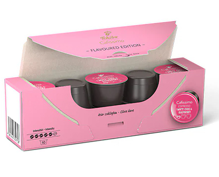 TCHIBO CAFISSIMO Capsule Espresso White Choc & Rasberry 10buc [2]