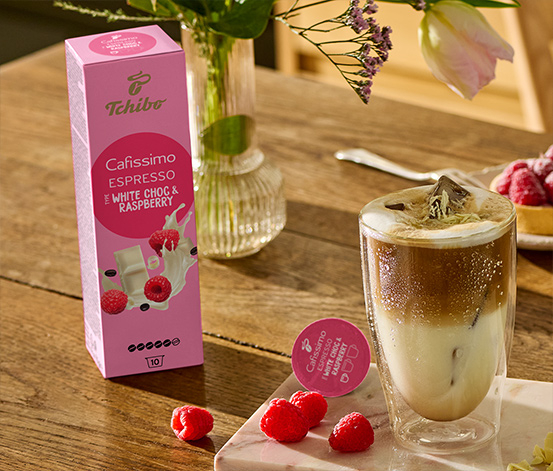 TCHIBO CAFISSIMO Capsule Espresso White Choc & Rasberry 10buc [5]