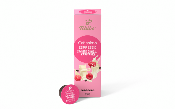TCHIBO CAFISSIMO Capsule Espresso White Choc & Rasberry 10buc [4]