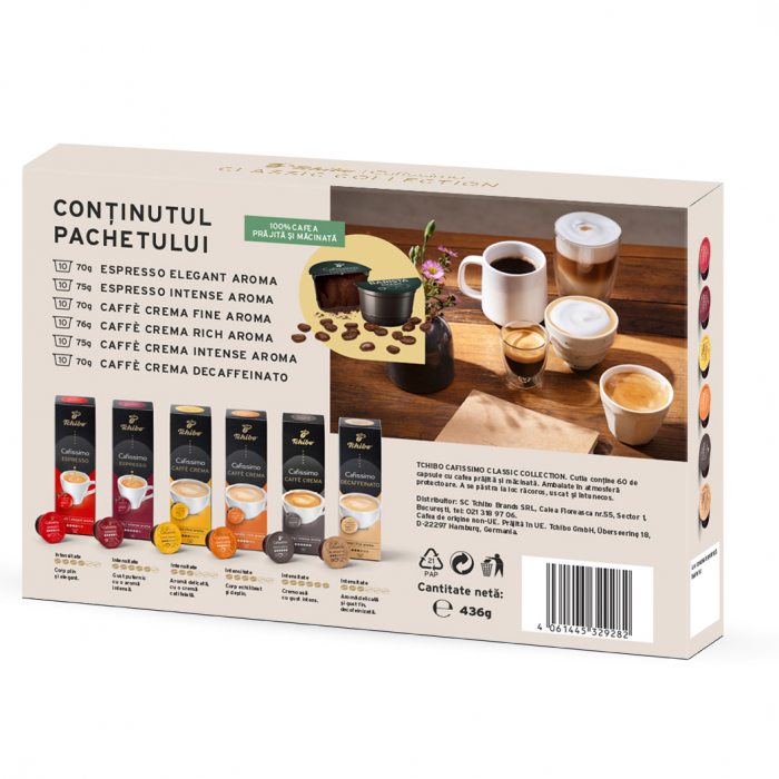TCHIBO CAFISSIMO Set Capsule 6 Sortimente Pachet Promo 6x10buc [2]