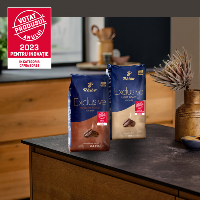 TCHIBO Exclusive Medium Roast Chocolatey Notes Cafea Boabe 1kg [6]