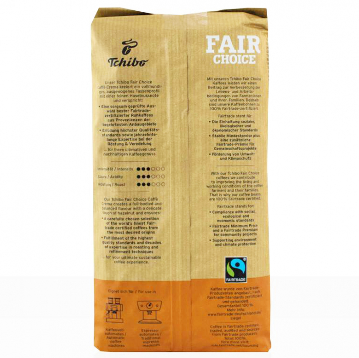 TCHIBO Fair Choice Crema Cafea Boabe 1kg [3]