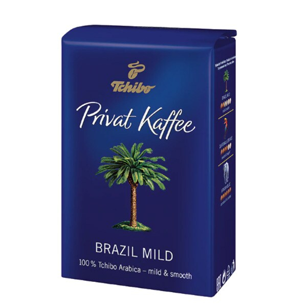 TCHIBO Privat Kaffee Brazil Mild - Cafea Boabe 500g [2]