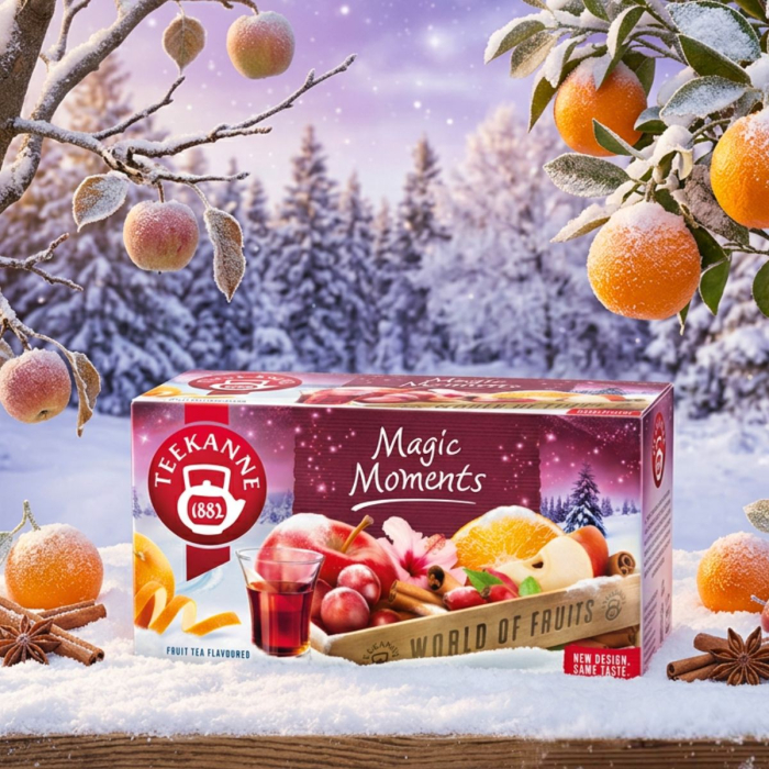 TEEKANNE Ceai de Iarna cu Aroma de Portocale, Scortisoara si Rom - Magic Moments - 20x2.5g [2]