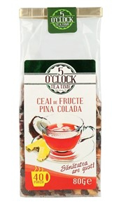 Ceai Vărsat - 5'O CLOCK Ceai Infuzie de Fructe Pinacolada 80g