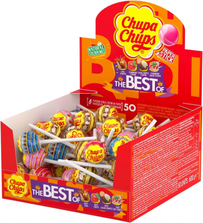Dropsuri/Jeleuri - Acadele CHUPA CHUPS The Best Of 50buc 600g
