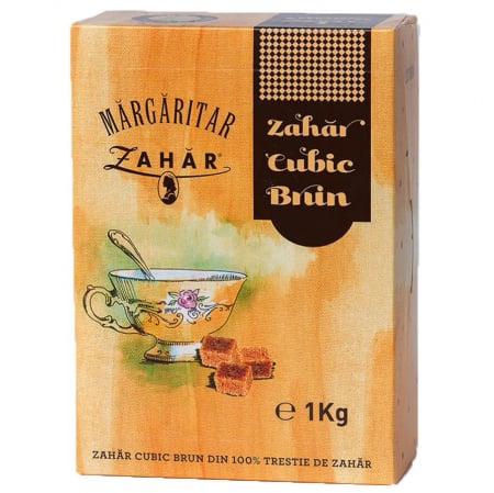 Zahăr, Miere & Îndulcitori - AGRANA Sugars of the World Zahar Brun Cubic 1Kg