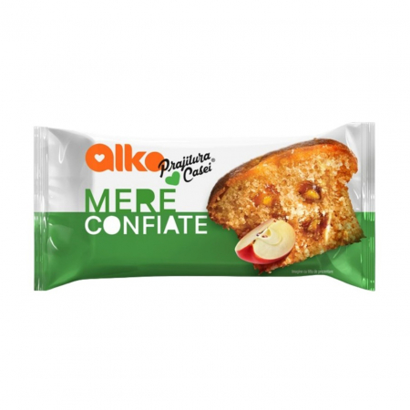 Biscuiti & Fursecuri - ALKA Mini Prajitura Casei cu Mere Confiate 12x60g
