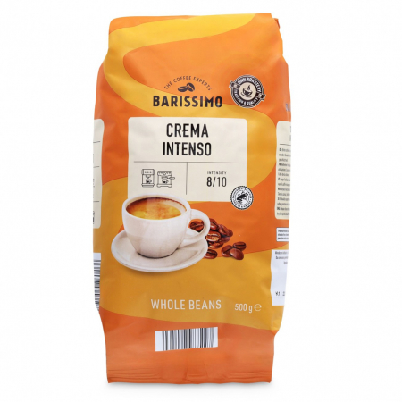 Cafea Boabe Premium - AMAROY Barissimo Crema Intenso Cafea Boabe 500g