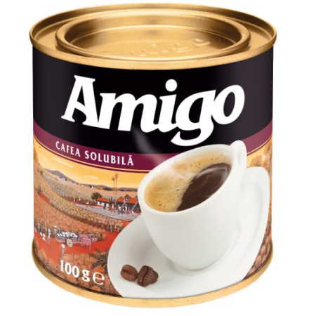 Specialități - AMIGO Cafea Solubila Instant Cutie 100g