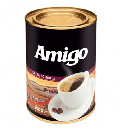 Cafea Instant - AMIGO Cafea Solubila Instant Cutie 200g