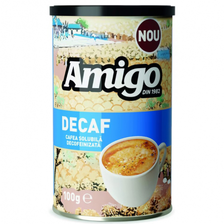 Specialități - AMIGO Cafea Solubila Instant Decofeinizata 100g