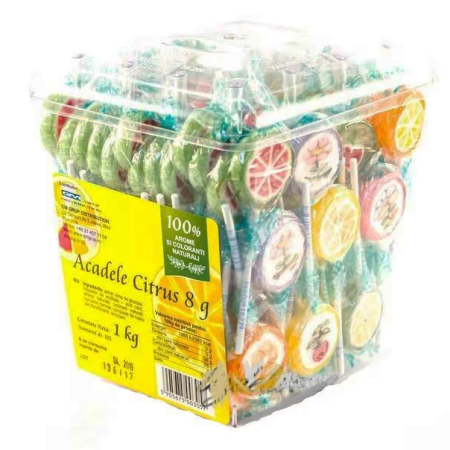 Dulciuri - ASTRA Acadele Citrus Mix 1kg (125 x 8g)