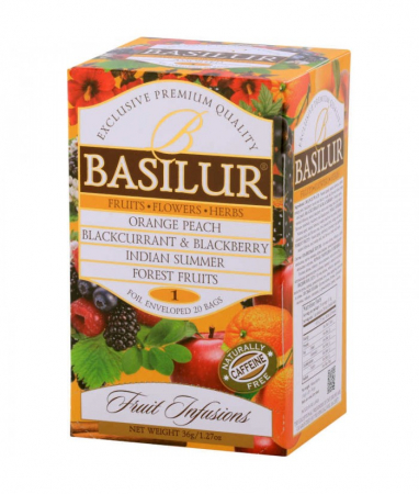 BASILUR Assorted Vol.1 Ceai de Fructe Plic 20buc 36g [1]