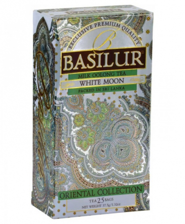 Ceai in Plic - BASILUR Ceai Verde White Moon Oriental Collection 37.5g