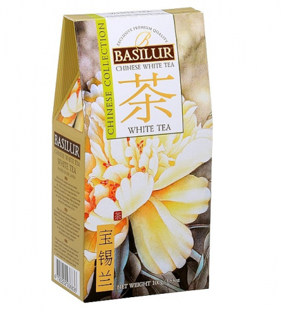 Ceai Vărsat - BASILUR Chinese White Tea Ceai Alb Refil 100g