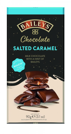 Dulciuri - BAYLES Ciocolata cu Lapte si Caramel Sarat 90g