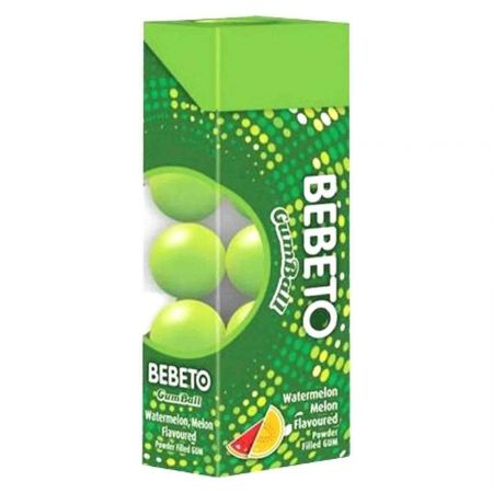 BEBETO Gumball Pepene Verde Guma de Mestecat 12x25g [1]