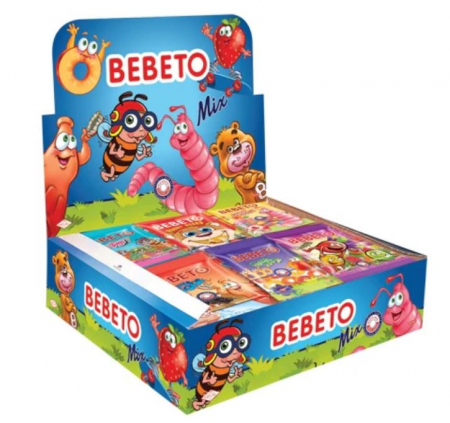 Dropsuri/Jeleuri - BEBETO Mix Jeleuri Diverse Forme 36x18g