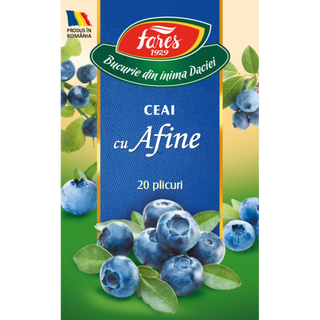 FARES Ceai cu Afine 20x2g [1]