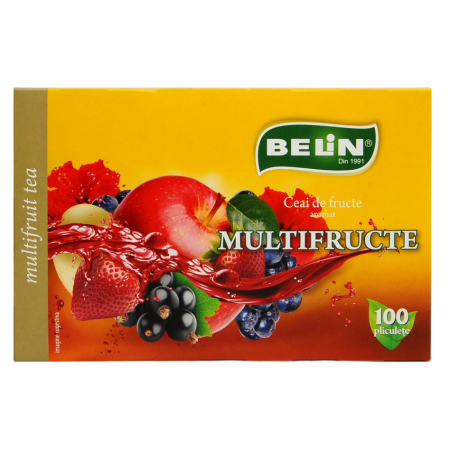 Ceai in Plic - BELIN Ceai Multifruct 100x2g
