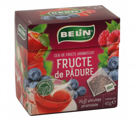 BELIN Piramide Ceai din Fructe de Padure 20x2g [1]