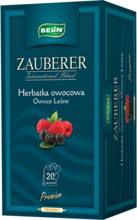 Ceai in Plic - BELIN Zauberer Ceai din Fructe de Padure 20x2.25g