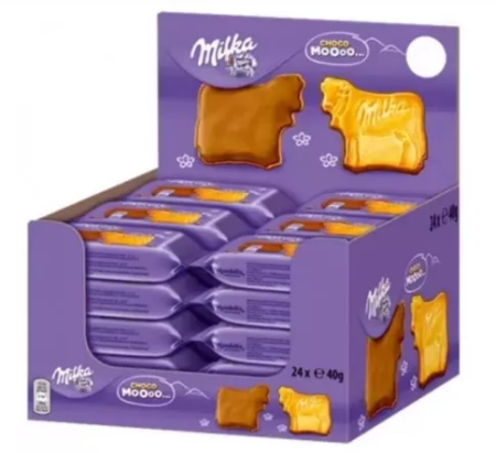 Biscuiti & Fursecuri - Biscuiti cu Ciocolata MILKA Choco Cow 24 x 40g