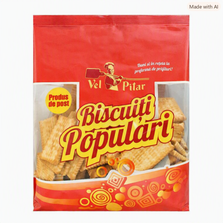 Biscuiti & Fursecuri - Biscuiti Populari VEL PITAR pg. 900g