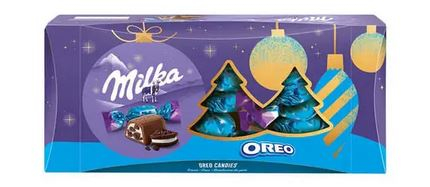Promotii - Bomboane de Pom Oreo MILKA 310g