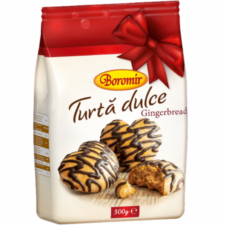 Biscuiti & Fursecuri - BOROMIR Turta Dulce Gingerbread 300g