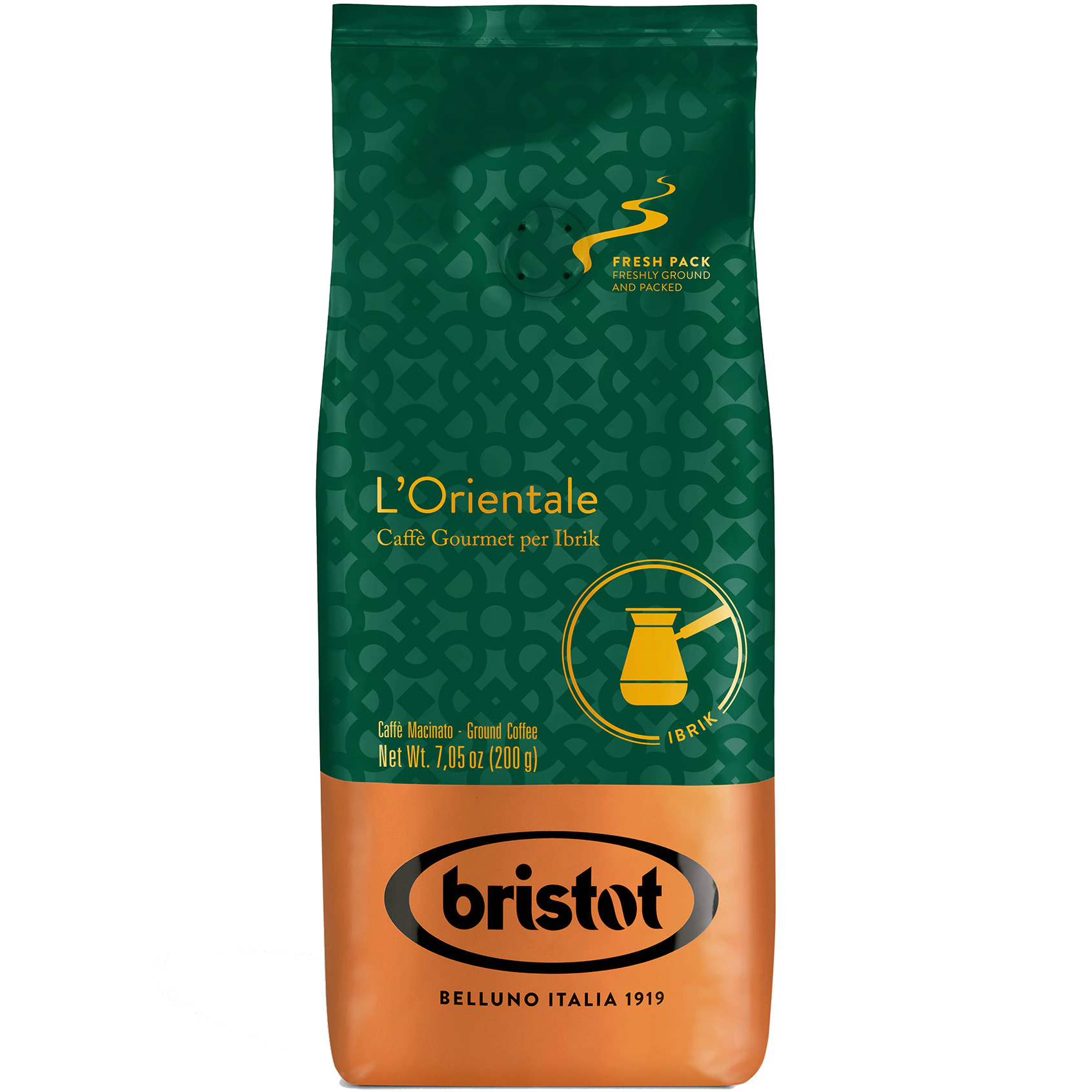 Cafea Măcinată - BRISTOT L'Orientale Cafea Macinata pentru Ibric 200g