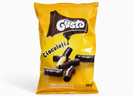 GUSTO Pufuleti Glazurati cu Cacao 6x50g [2]