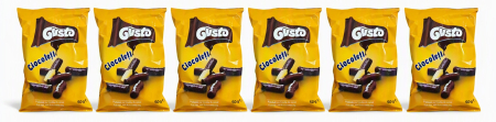 GUSTO Pufuleti Glazurati cu Cacao 6x50g [1]