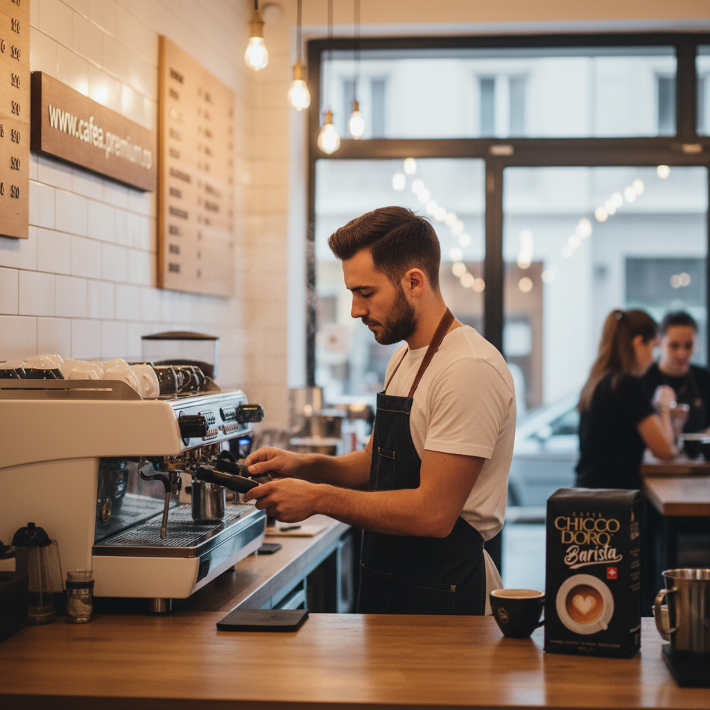 CAFFE CHICCO D'ORO Barista Cafea Boabe 500g [1]