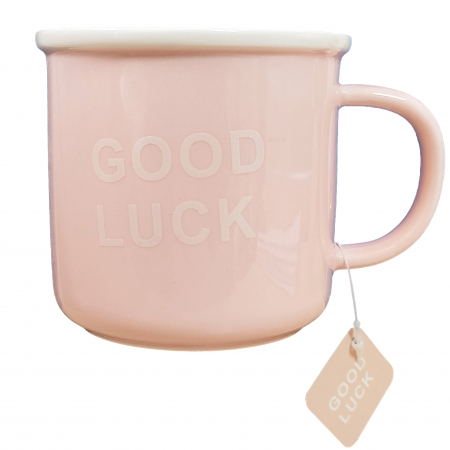 Cadouri - Cană din Ceramică - Mesaje Motivationale - Good Luck
