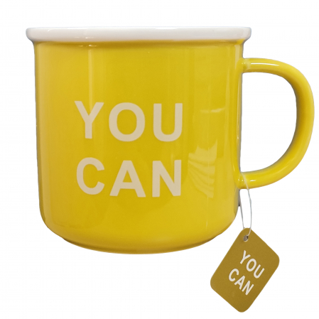 Cadouri - Cană din Ceramică - Mesaje Motivationale - You Can