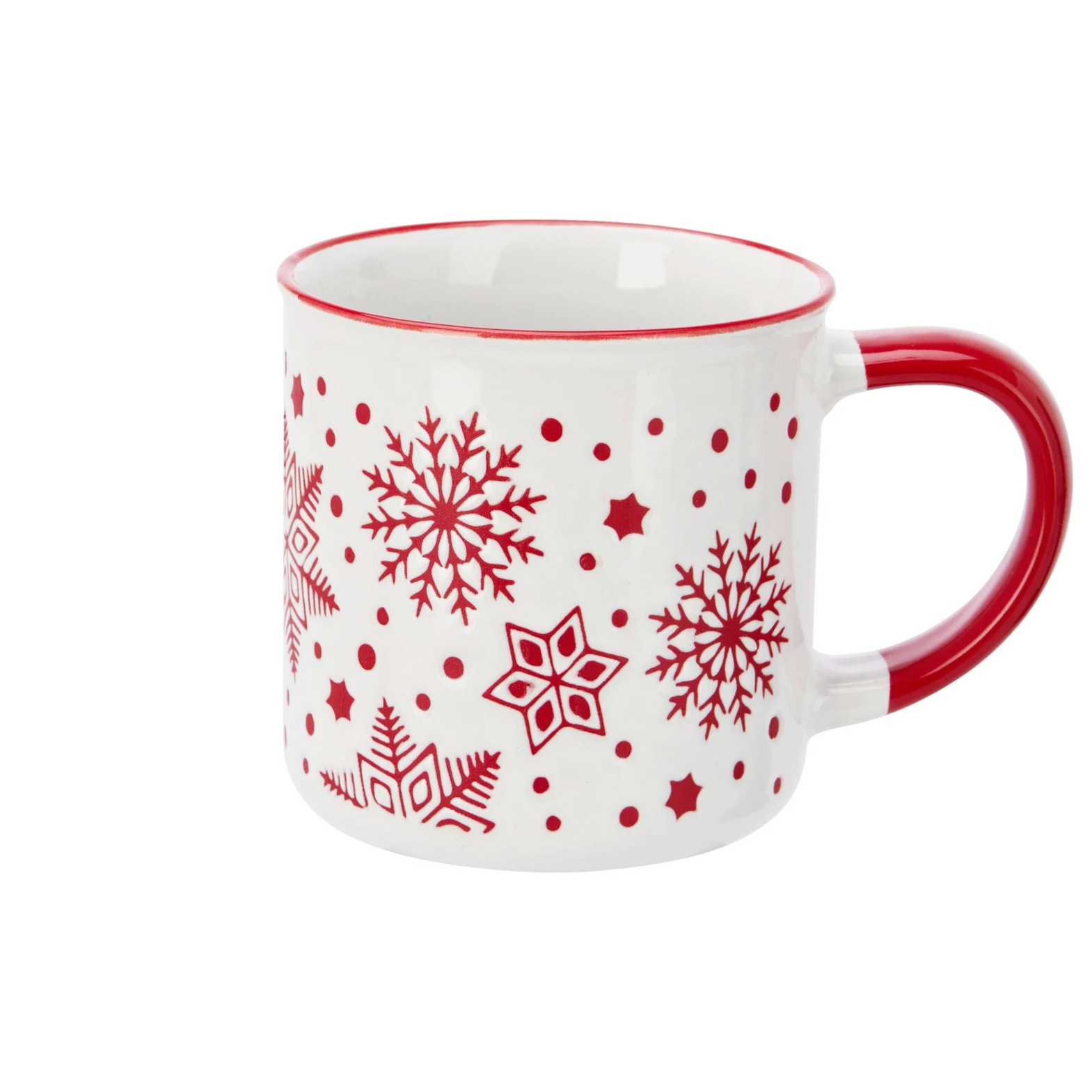 Cani, Decoratiuni, Ornamente pentru Craciun - Cana din Portelan cu Decor de Craciun 540ml - Diverse Modele