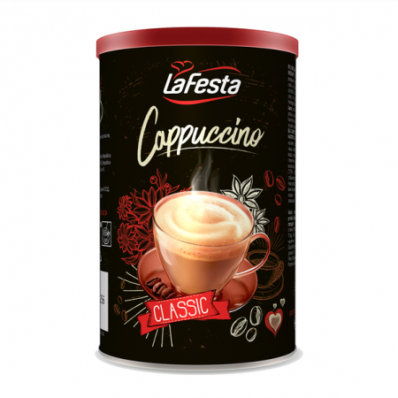Ciocolată Caldă / Cappuccino - LA FESTA Cappuccino Classic Bautura Instant 200g