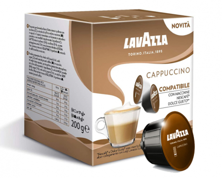 LAVAZZA Cappuccino Capsule Dolce Gusto 16buc 8 bauturi [1]